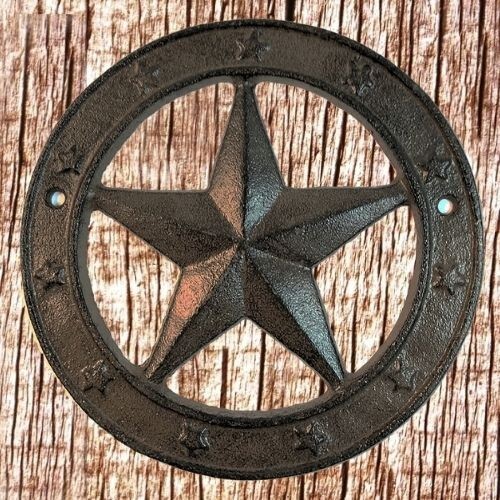 Inch cast iron texas star - iron,