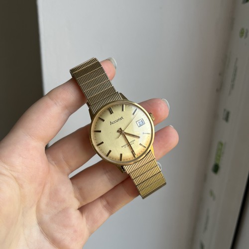 Accurist gold plated - gold,