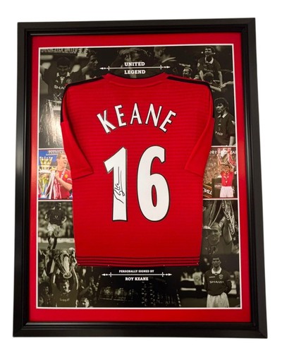 Roy keane signed united shirt - roy,