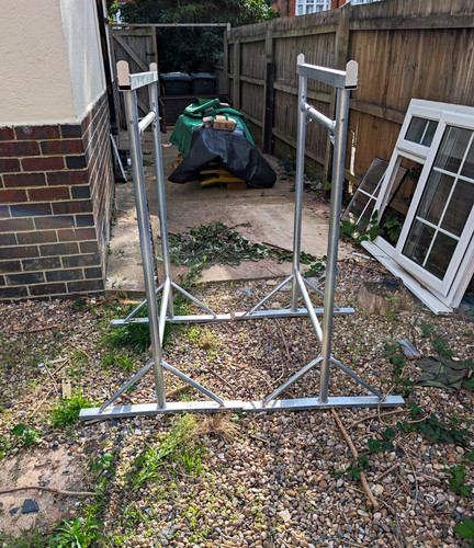 Galvanized builders trestles - galvanized,