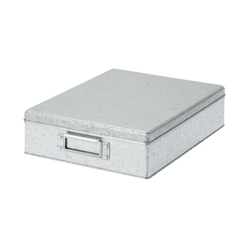 Muji tin box - box, large