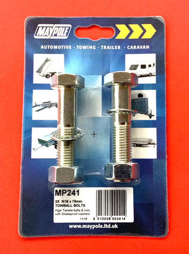 Towball tow bar nuts - tow, &