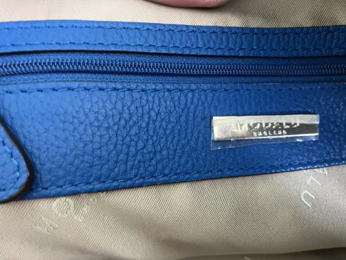 Modalu royal blue leather grab - modalu,