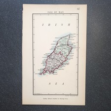 Original 1885 Stanford Map of