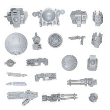 Tau Crisis Battlesuit - Spares Burst Cannon Escort Gun Drone - 40k parts bits