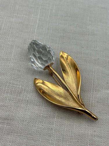 Vintage swan signed swarovski - vintage,