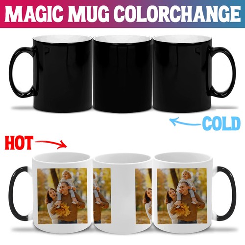 Personalised magic photo mug - photo,