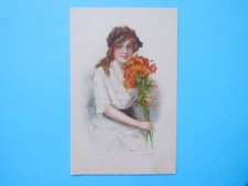 VINTAGE POSTCARD Artist Signed
