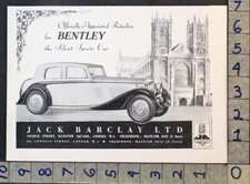1934 JACK BARCLAY BENTLEY