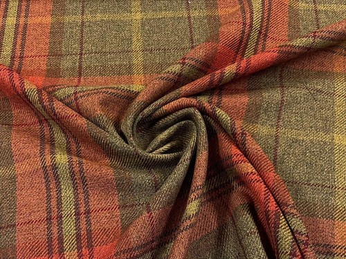 Grampian check faux wool - grampian,