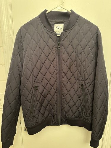 Zara mens quilted bomber - mens,