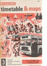CROSVILLE BUS TIMETABLE BOOK