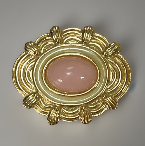 Vintage avon brooch pink - avon,