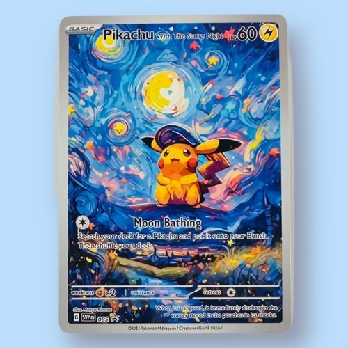 Pikachu pokemon starry - pokemon, x