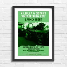 Retro Vintage Tractors Farm