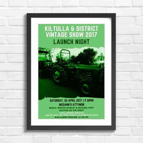 Retro vintage tractors farm - retro,