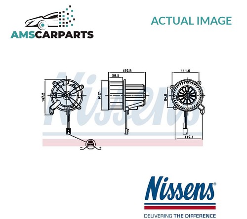Interior blower fan motor lhd - fan,