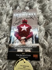 Signed Cheltenham Racecard