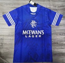 GLASGOW RANGERS 1994/96 RETRO HOME SHIRT NEW WITH TAGS