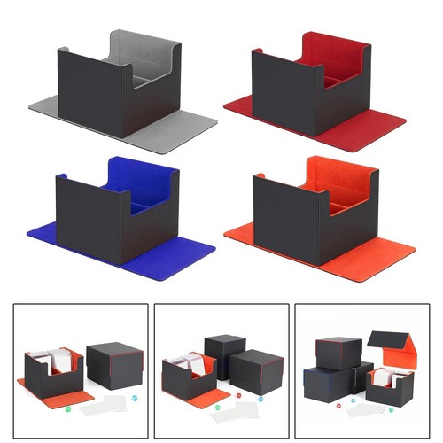 Premium trading card deck box - card,