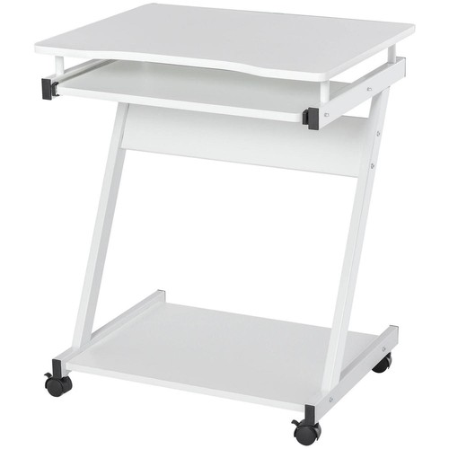 Movable computer desk with - computer,