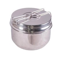 Czech Army Surplus Brand New 3 Piece Stainless Steel Mess Set