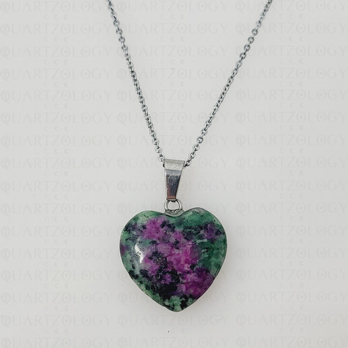 Love heart chakra necklace - love,