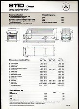 Mercedes-Benz 811D Van