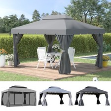 Aluminium gazebo - 3, 4m
