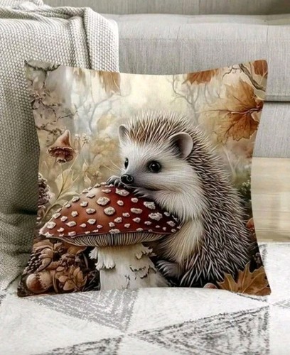 Beautiful hedgehog cushion - x,