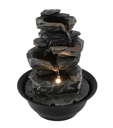 Tabletop water fountain - water, indoor