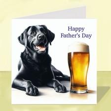 Black Labrador Dog Father’s
