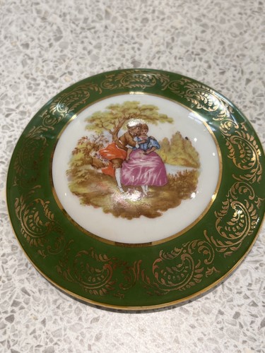 Limoges porcelain trinket box - trinket,