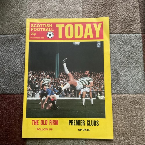 Scottish football today - football,