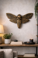 Death's head Moth 3D printed