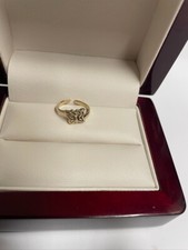 Solid 9ct yellow gold toe