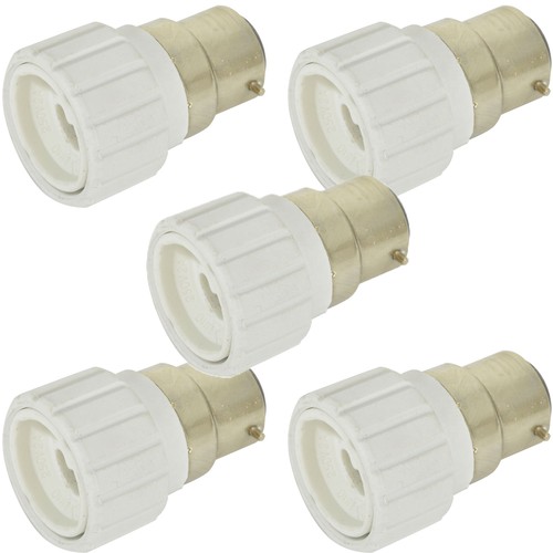 Light bulb adapter - 5x, b22