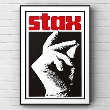 STAX A4 Print, Soul Music