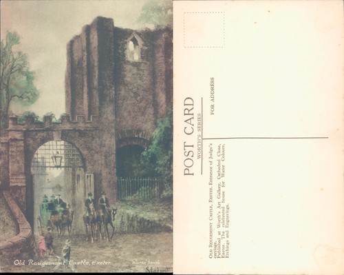 Old rougemont castle exeter - old,