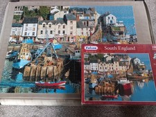 Falcon Brixham Harbour, Devon, 1000 Piece Jigsaw Puzzle.