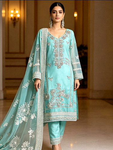 Women gul ahmed lawn green - women’s,