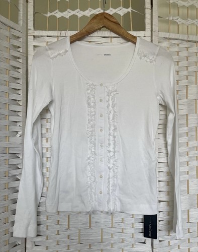 Marc cain white top with - marc,