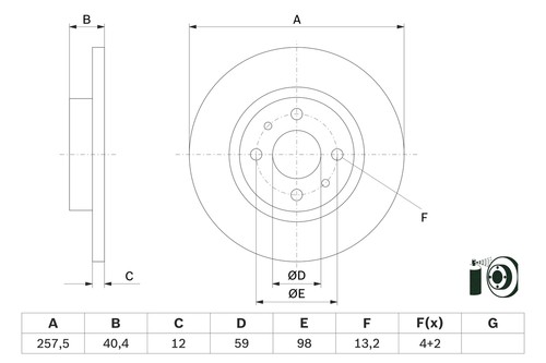 Fits bosch 986 479 - fits,
