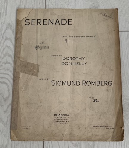 Serenade the student prince - student,