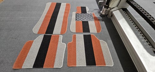 Tailored stripe car mats for - tailored,
