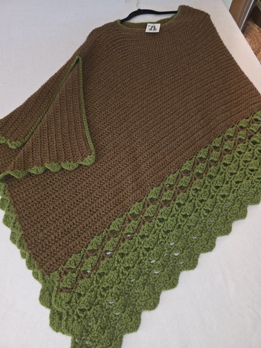 Handmade women brown green - handmade,