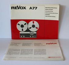 Studer Revox A77 + A77 Dolby