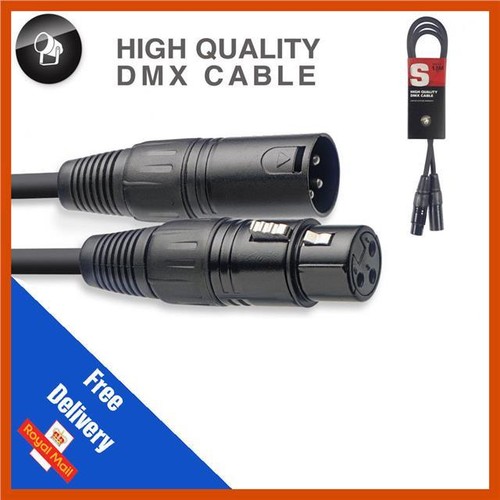 Stagg 5m black - 1.5m, dmx
