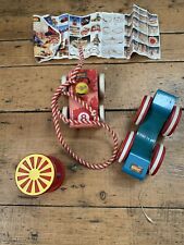 Vintage BRIO Car Train Carriage Rattle 