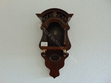 MAHOGANY CASE WITH ENCLOSED PENDULUM FOR DUTCH WARMINK SALLANDSE CLOCK